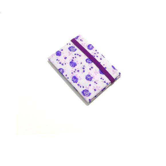 Mini Carteira - Floral Lilás
