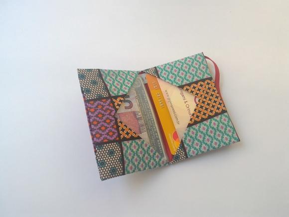 Mini Carteira - Patchwork