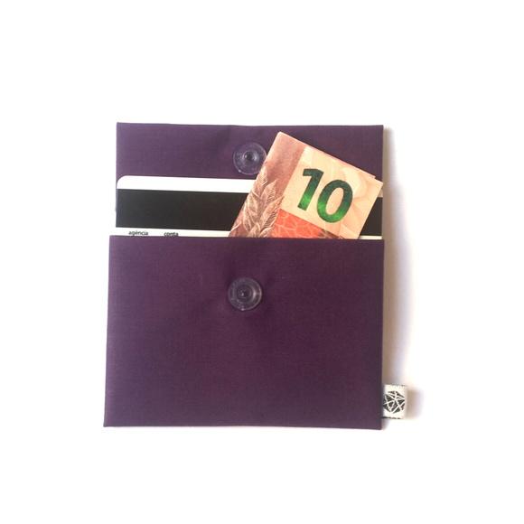 Mini Porta Moedas - Roxo