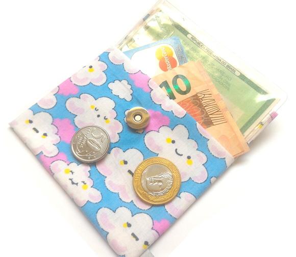 Porta Moedas/ID - Nuvem