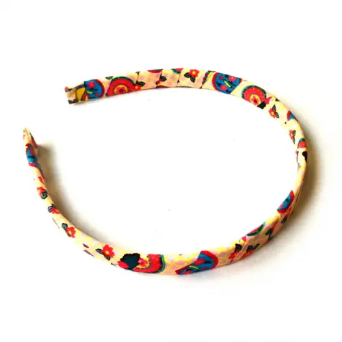 Arquinho Floral Salmão