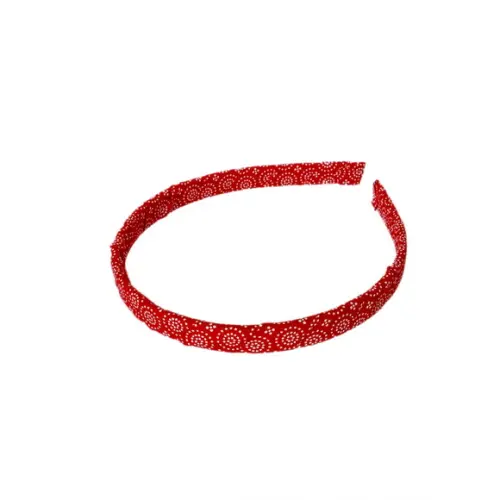 Arquinho Vermelho Pontinhos