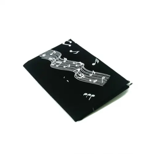 Carteira Slim - Musical Preto