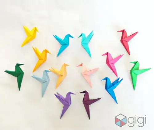 Encomenda Nahra - 50x Beija Flores De Origami