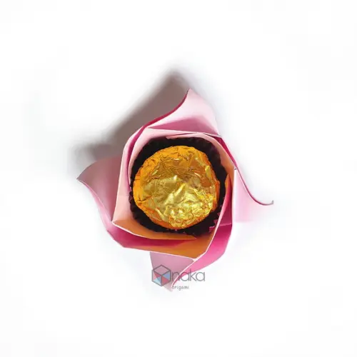 Forminha Origami - Rosa - 10 Unidades