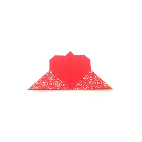 Marcador de Livro Coração - Poá Vermelho