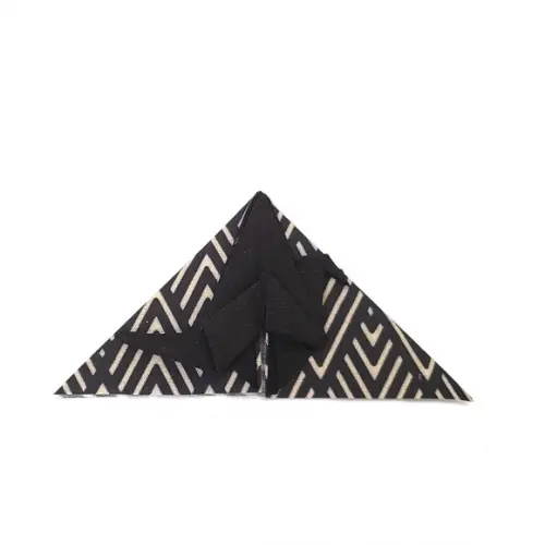 Marcador de Livro Tsuru - Chevron black