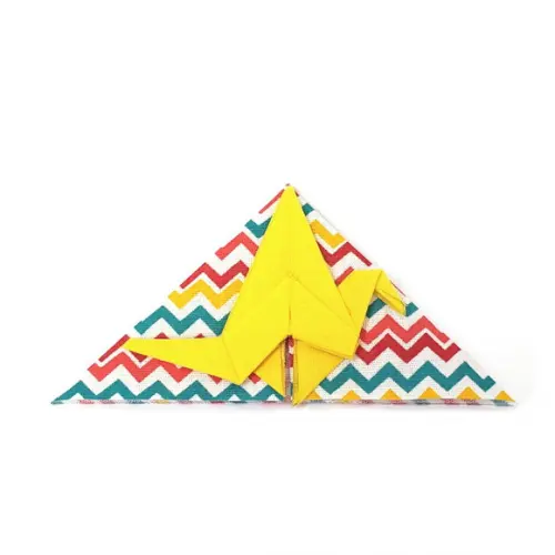 Marcador de Livro Tsuru - Chevron color