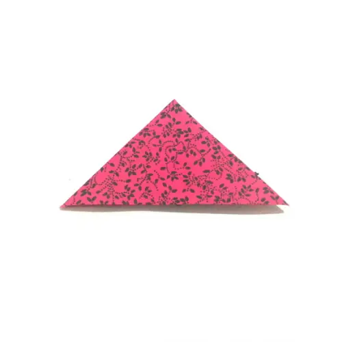 Marcador de Livro Tsuru - Floral Rosa
