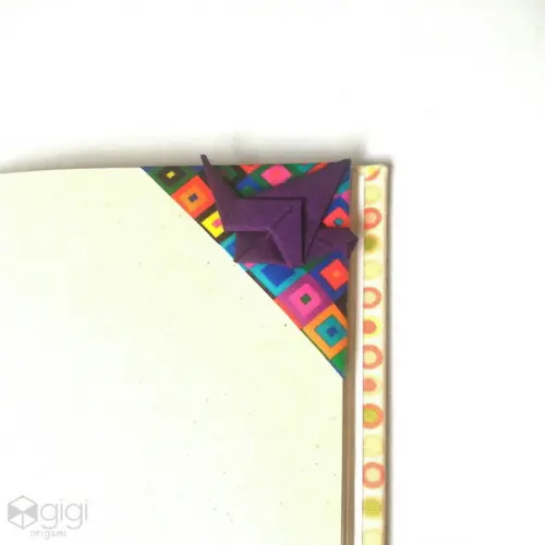 Marcador de Livro Tsuru - Geométric Color