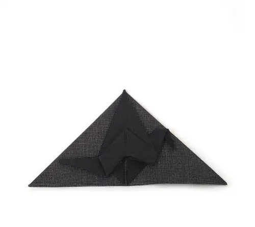 Marcador de Livro Tsuru - Preto