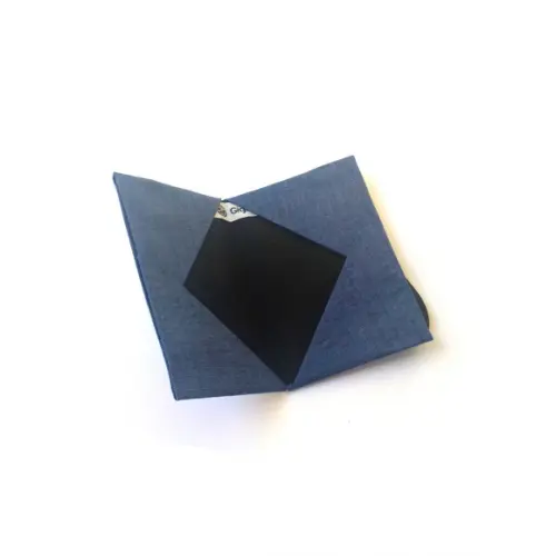 Mini Carteira - Azul Jeans