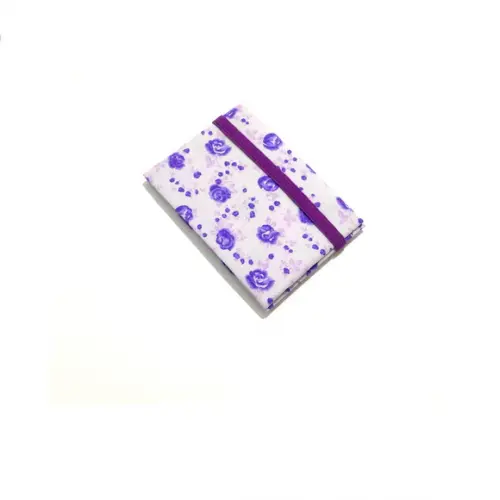 Mini Carteira - Floral Lilás