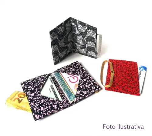 Mini Carteira - Listras Color I