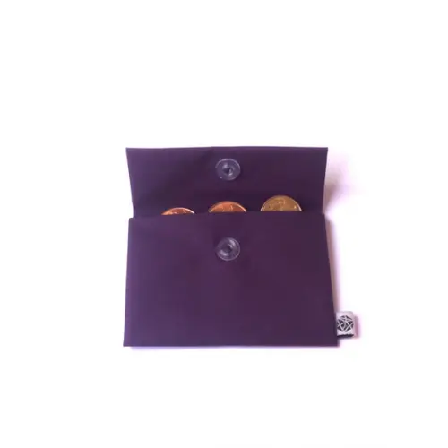 Mini Porta Moedas - Roxo