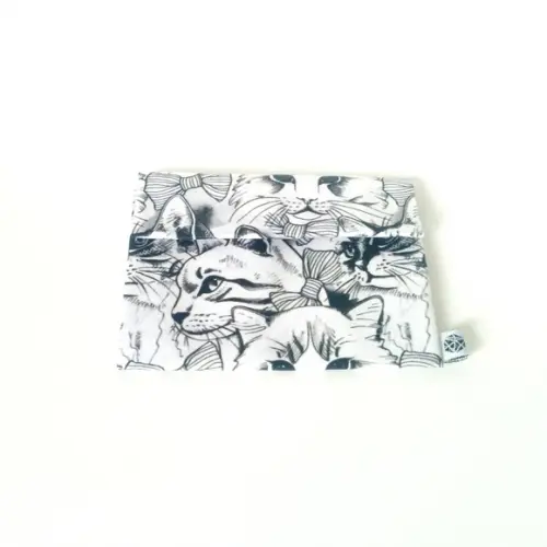 Porta Moedas/ID - White Cats