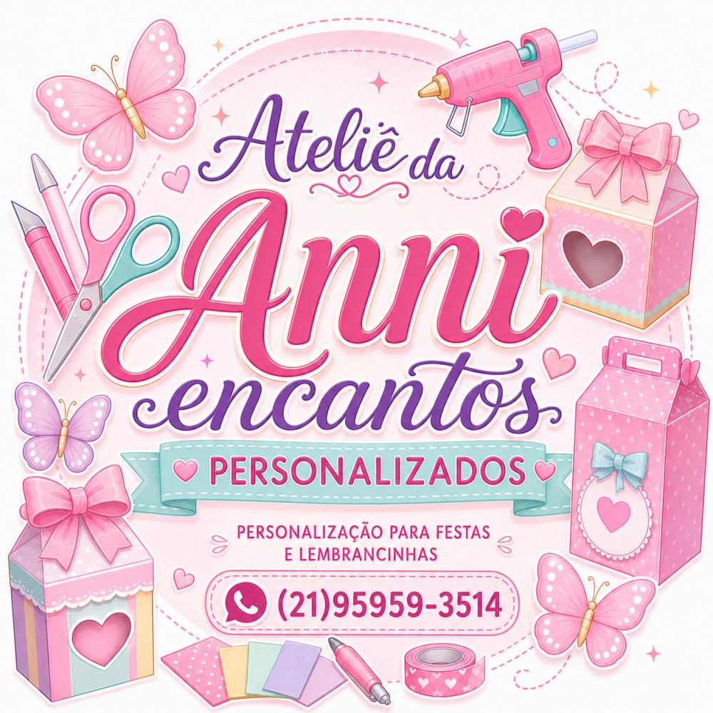 Ateliê Anni encantos personalizados