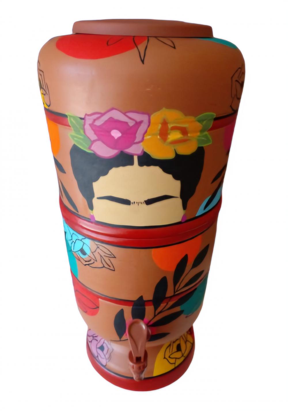 Filtro de Barro Decorado Frida 6 litros