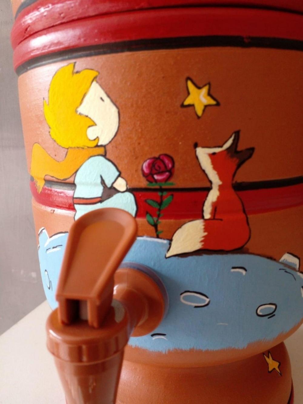 Filtro de Barro Decorado Pequeno Principe 12 litros