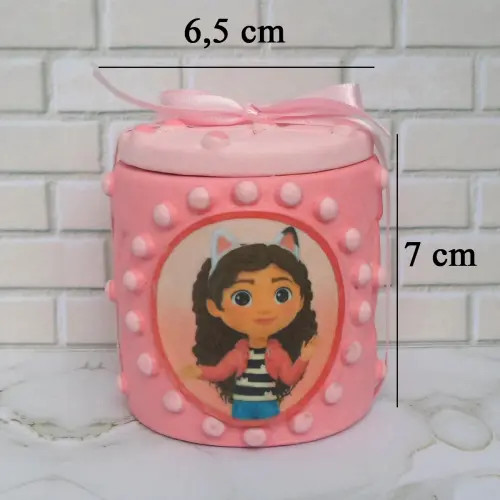 10 Lembrancinha A Casa Mágica Da Gabby Caixinha De Gesso 6,5 x 7