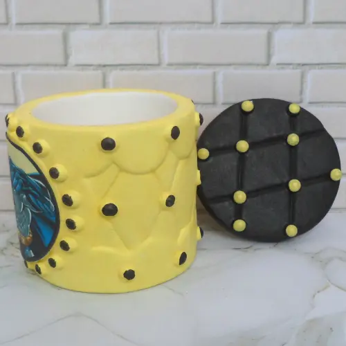 10 Lembrancinha Batman Caixinha De Gesso Para Festas