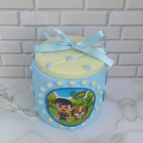 Lembrancinha Bento E Totó Caixinha De Gesso Para Festas