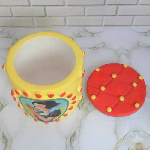 Lembrancinha Branca De Neve Caixinha De Gesso Para Festas