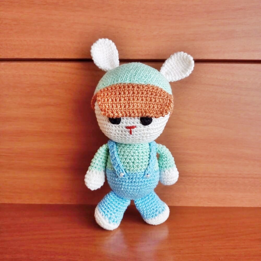 Amigurumi Coelhinho de Crochê - Presente e Decoração Infantil