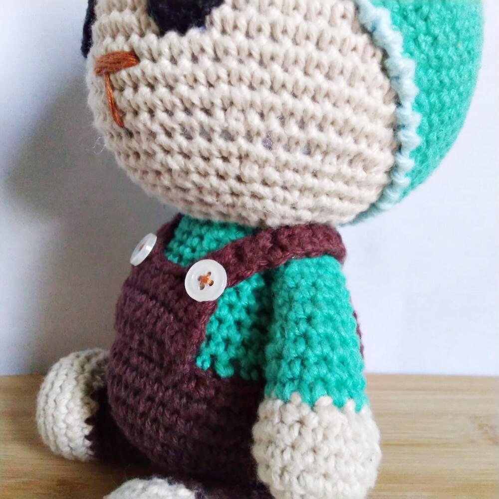 Coelhinho Amigurumi 26cm- Decoração Quarto de Bebê