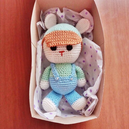 Amigurumi Coelhinho de Crochê - Presente e Decoração Infantil