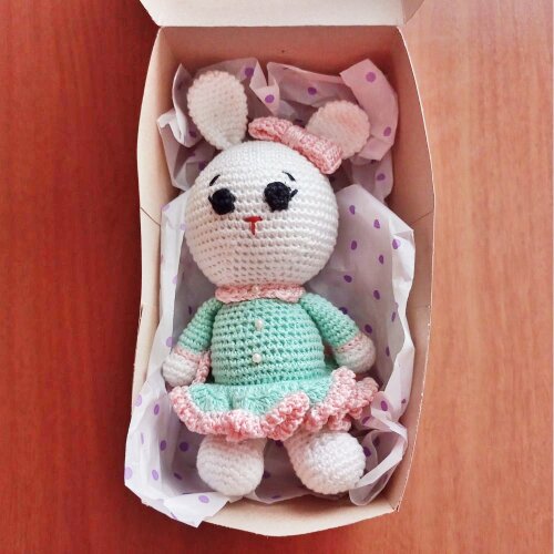 Amigurumi Coelhinho de Crochê - Presente e Decoração Infantil
