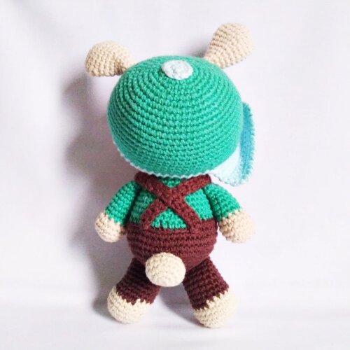 Coelhinho Amigurumi 26cm- Decoração Quarto de Bebê