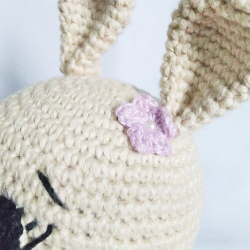 Coelhinho Amigurumi 26cm- Decoração Quarto de Bebê