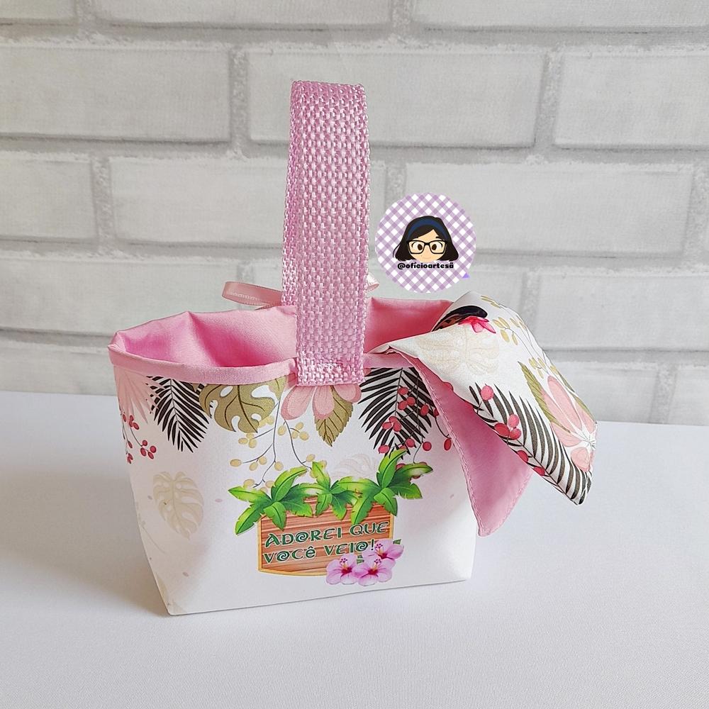 Kit 15 mini cestinhas e 15 toalhinhas Moana Baby