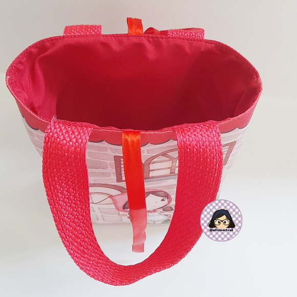 Kit 20 Lembrancinhas Chapeuzinho Vermelho Aquarela Bolsinhas 18x1