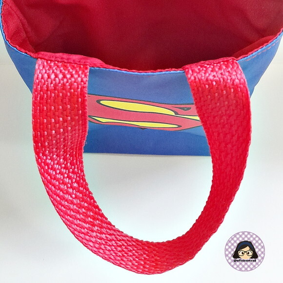 Kit 20 Lembrancinhas Super Homem Sacolinhas 18cm x 19cm