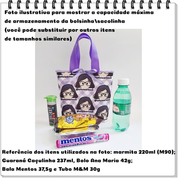 Kit 20 Lembrancinhas Super Mario Sacolinhas 18cm x 19cm