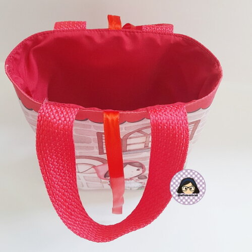 Kit 20 Lembrancinhas Chapeuzinho Vermelho Aquarela Bolsinhas 18x1