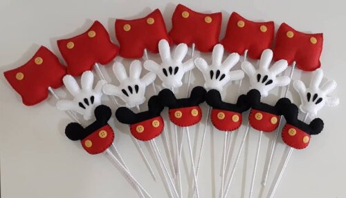 Centro de Mesa Mickey e Minnie