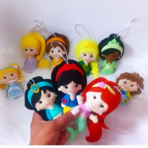 Kit Pingente Princesas