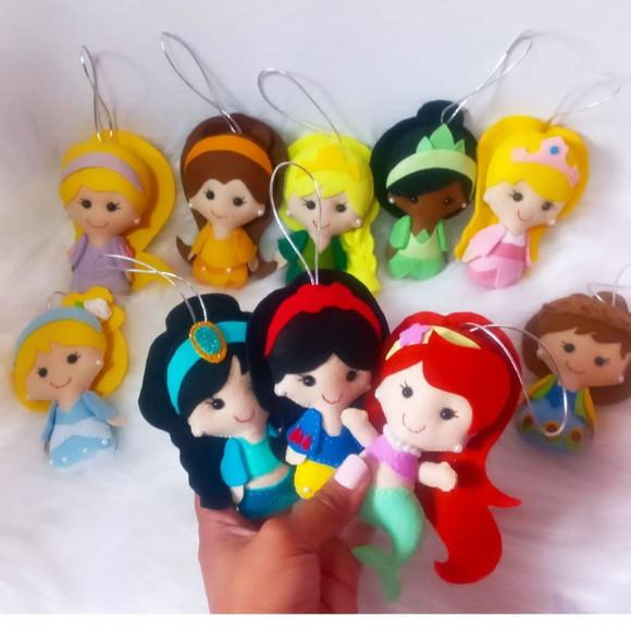 Kit Pingente Princesas