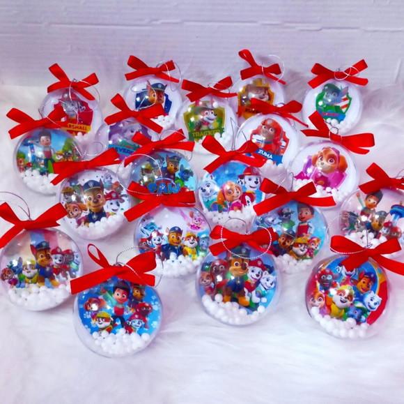 Patrulha Canina Kit 20 Bolas Acrilicas