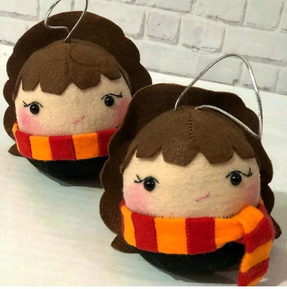 Pingentes Harry Potter Feltro