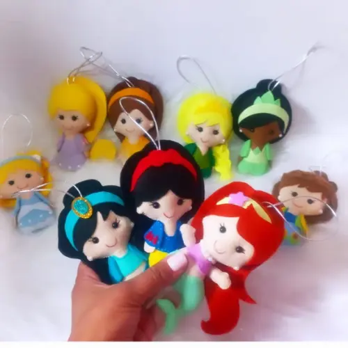 Kit Pingente Princesas