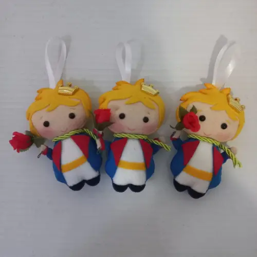 Lembrancinha Pequeno Principe 4 Unidades Roupa Verde