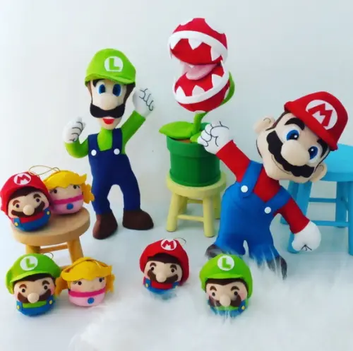 Luigi Bros Feltro