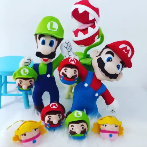 Luigi Bros Feltro