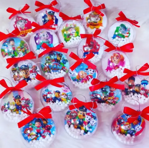 Patrulha Canina Kit 20 Bolas Acrilicas