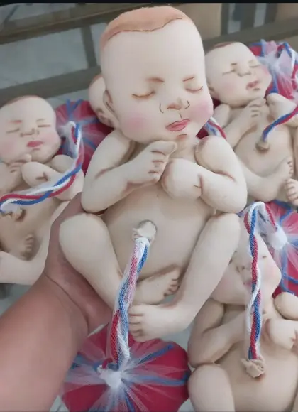 Pelve com Bebê Didático