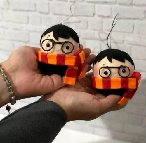 Pingentes Harry Potter Feltro